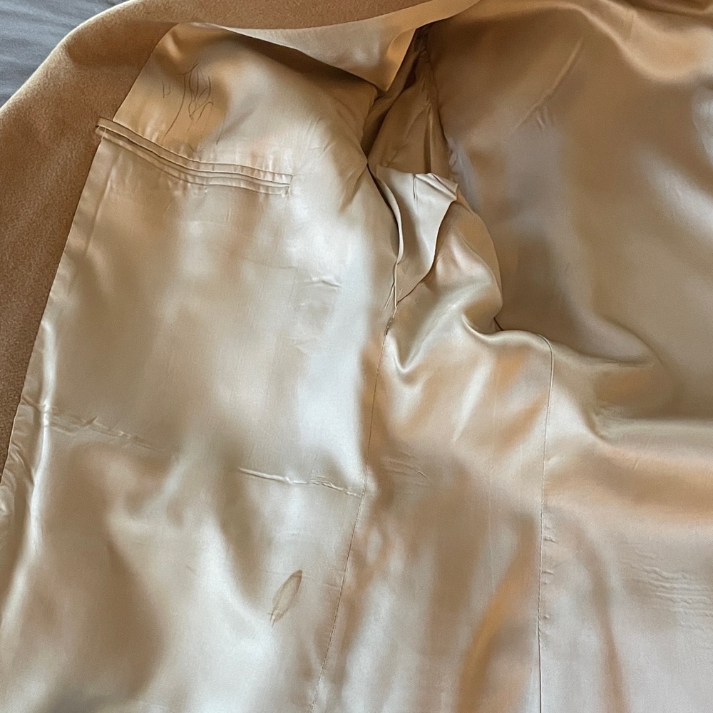 FLASH SALE! Elegant Tan Camel Hair Blazer - Picture 5 of 5
